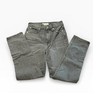 Madewell Perfect Vintage jeans in a gray wash size 26